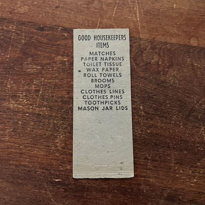 Cupples Company Manufacturers St. Louis MO Advertising Matchbook Cover SB3-M6