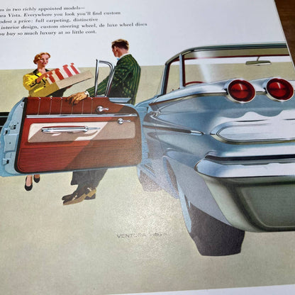 1960 Pontiac Full Color Deluxe Sales Brochure Bonneville Catalina Star Chief B4
