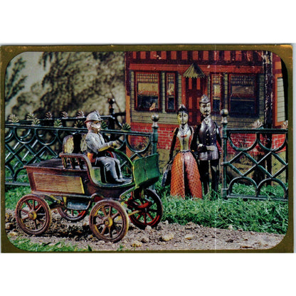 1969 Hallmark Harris Horseless Carriage Mechanical Toys Postcard TK1-P18