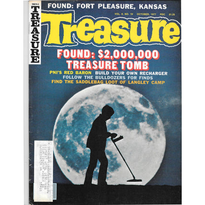 Treasure Magazine - Treasure Hunting Metal Detecting Oct 1977 M3