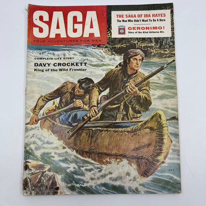 Saga Jun 1955 Davy Crockett Ira Hayes 82nd Airborne Annie Oakley Boxing TF5