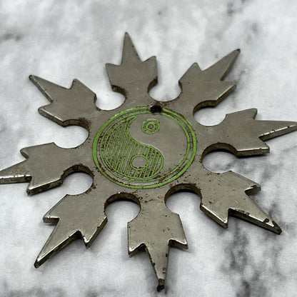 1980 Yin Yang Alan Lee Grand Master Shuriken Throwing Star SA2