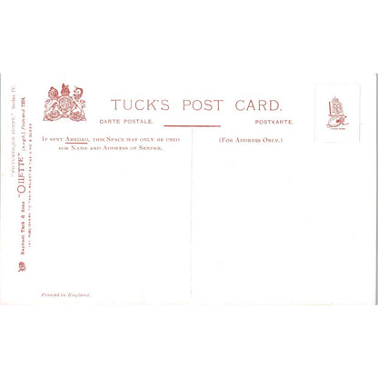 Egypt Children at Play Raphael Tuck Oilette Original Postcard TK1-P14