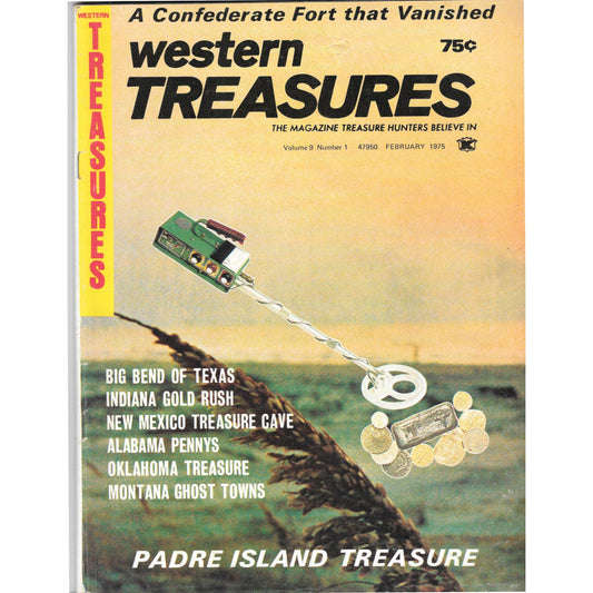 Western Treasures and Eastern Treasures Magazine Metal Detecting Feb 1975 M3