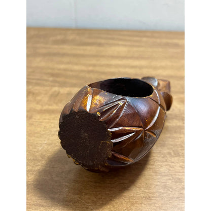 Wooden Nutcracker - PINEAPPLE - Gallery Originals - AVON - 1984 TH7