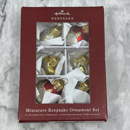 Hallmark: Miniature Decorative Ornaments Set of 6 Keepsake Ornaments 2018 OT1
