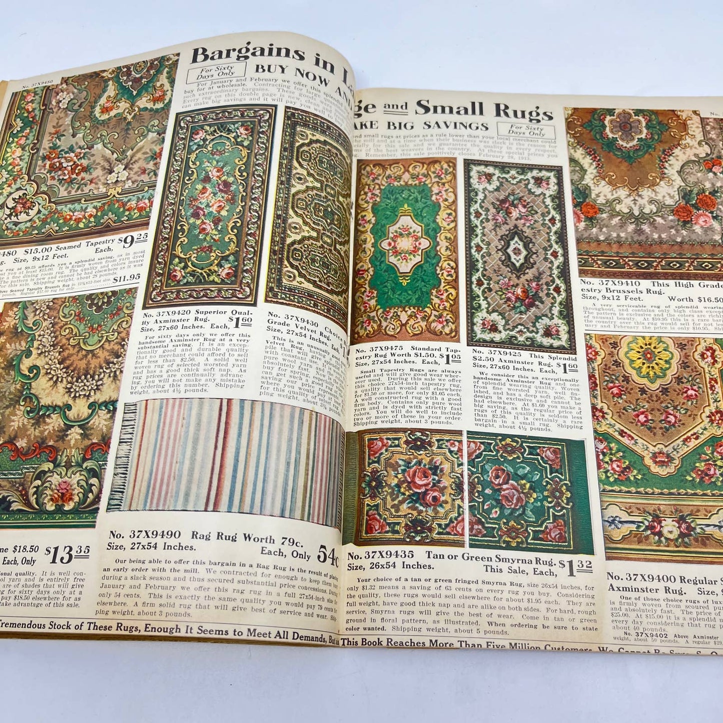 RARE Sears 1913 Jan/Feb White Goods Sale Catalog Sears Roebuck TF7