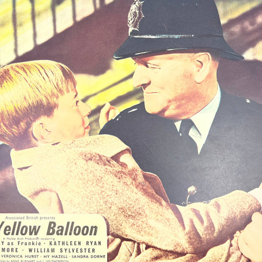 1953 The Yellow Balloon Andrew Ray Kathleen Ryan 11x14 British Lobby Card FL4