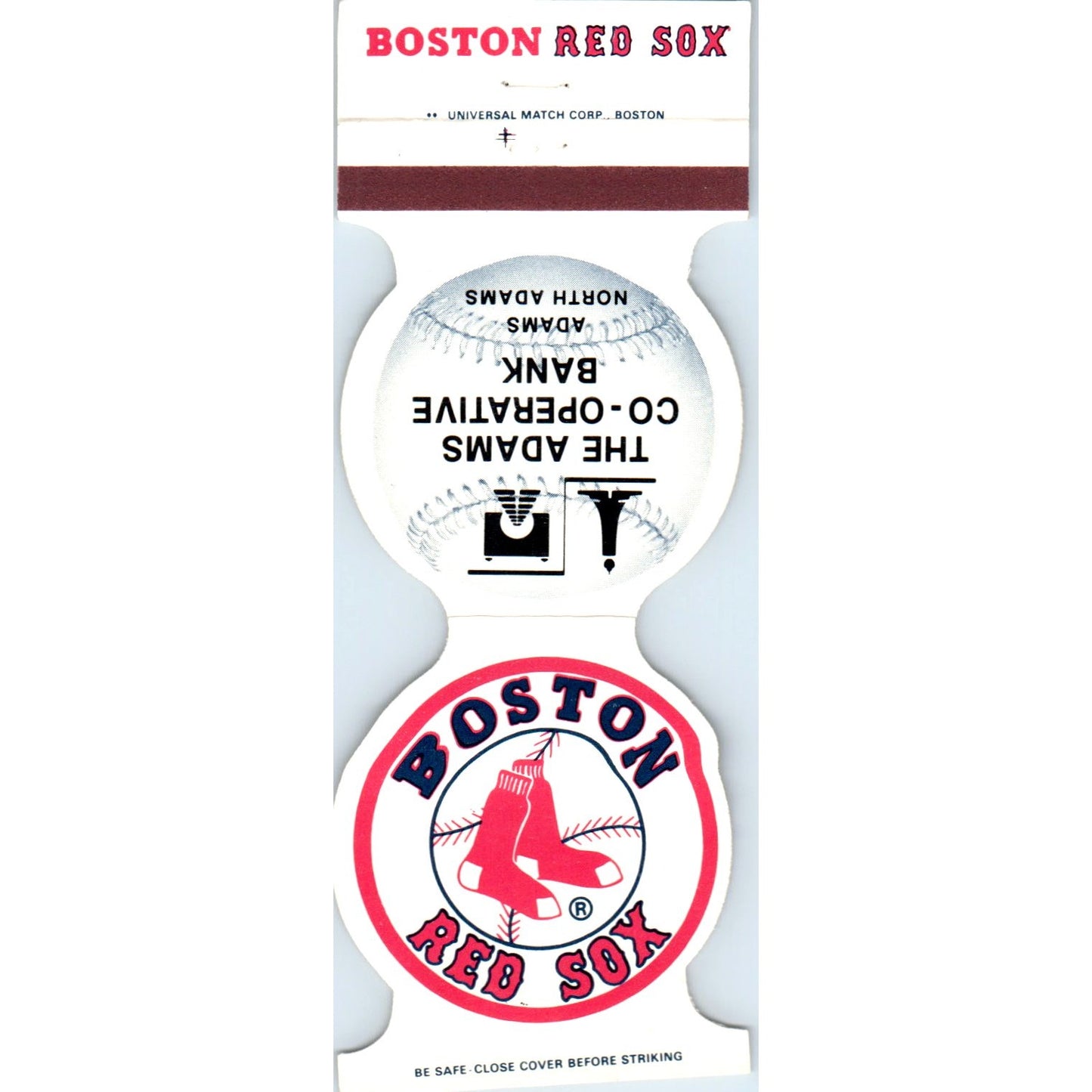 1983 Boston Red Sox Baseball MLB Schedule Matchbook Cover SA6-M4