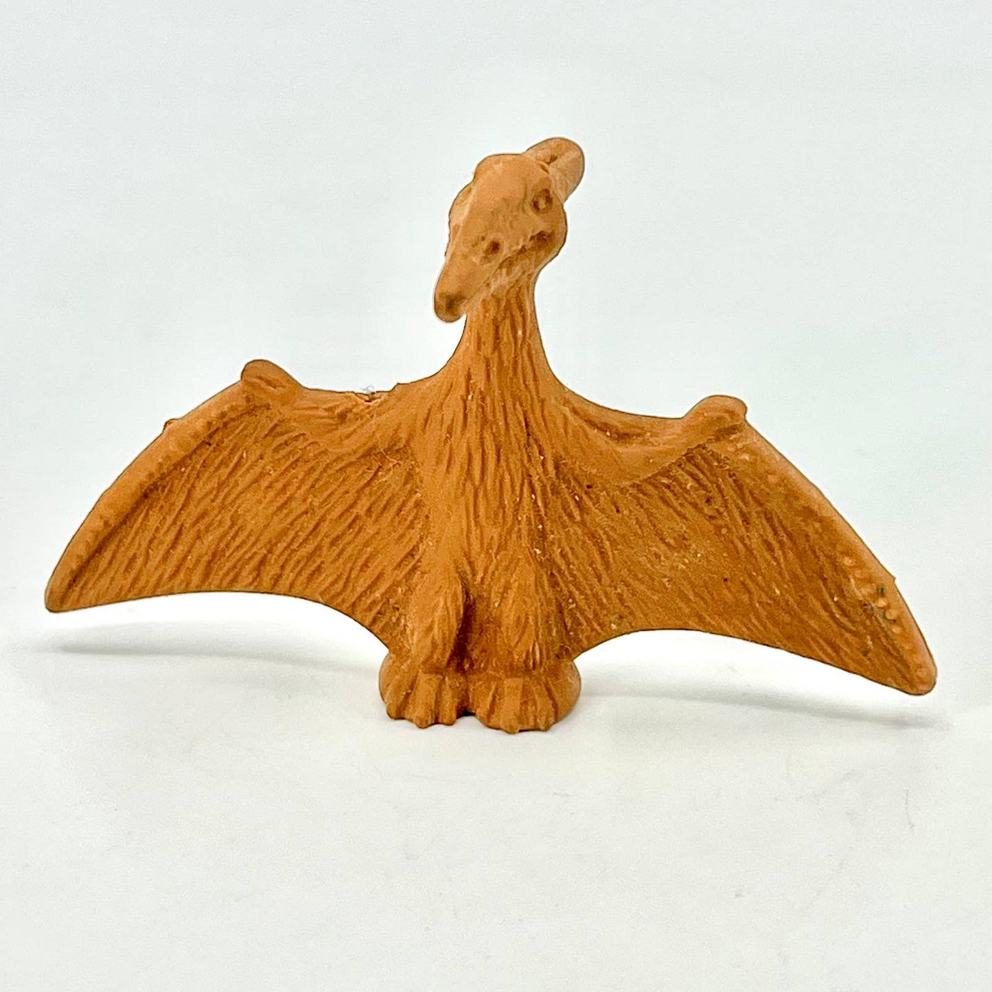 Diener Monster Vintage Rubber Toy Brown Pteranodon Dinosaur 2.5” SC4