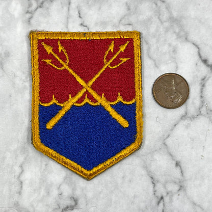 Original US Army Eastern Defense Command Patch WW2 Vintage Embroidered SE7