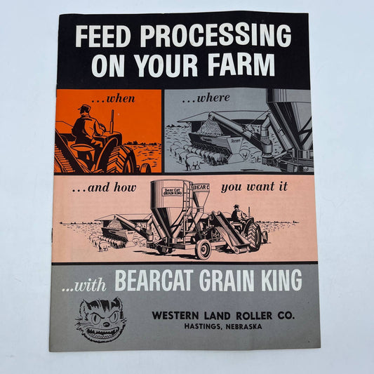 1950s Western BearCat Grain King Feed Processing on Your Farm Booklet TH7