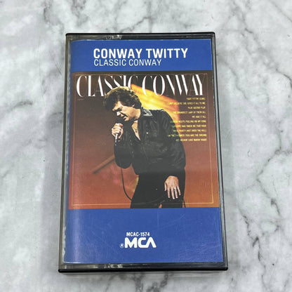 Conway Twitty- Classic Conway- 1983 Cassette Album MCA Cassette Tape TB7-19