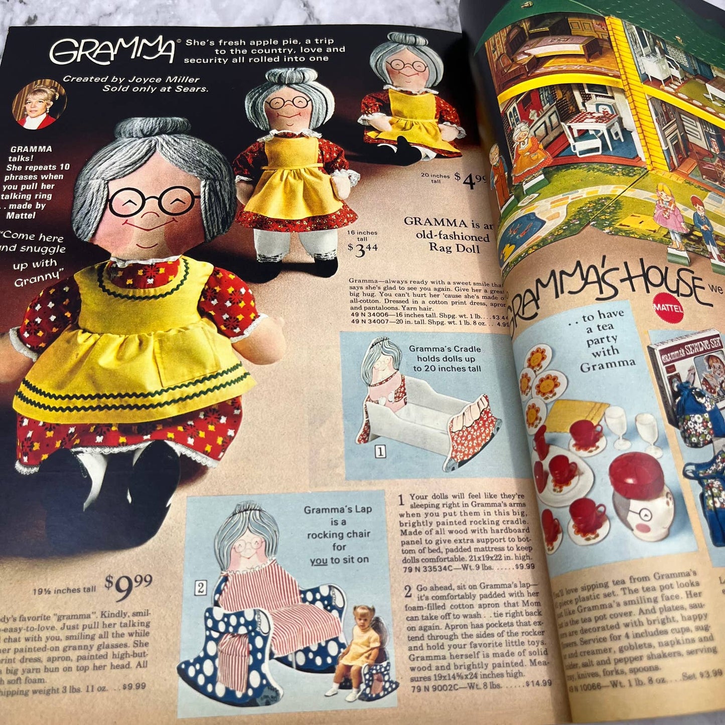 Sears Wish Book Christmas 1970 Catalog Toys Barbie Pooh Suess Clothes S3