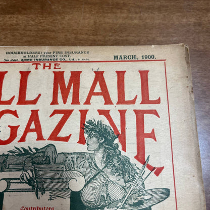 March 1900 The Pall Mall Magazine No. 83 Professor Lombroso Eden Phillpotts A4