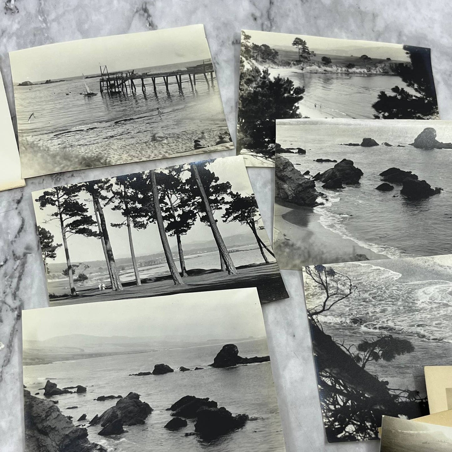 c1925 Collection of Photos of Del Monte Hotel Golf Course Monterey CA TJ9-PG4