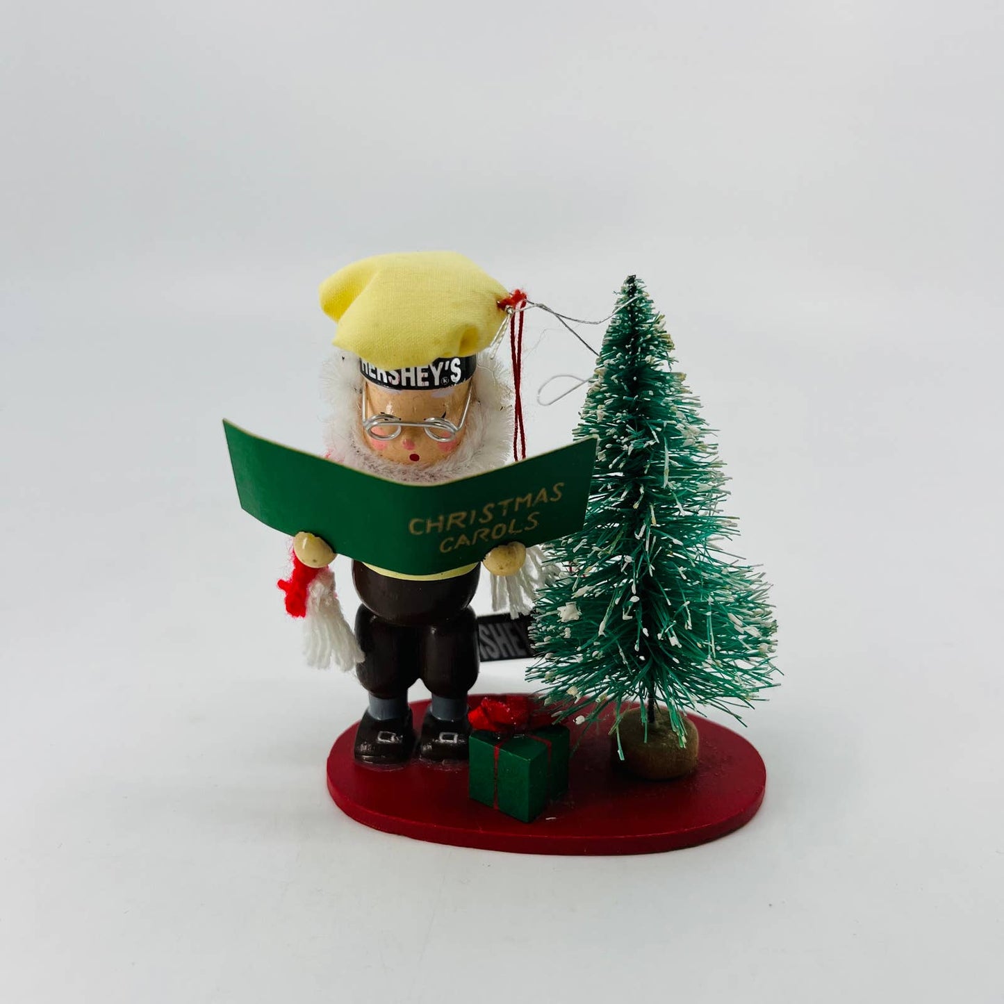 1993 Kurt Adler Hershey's Chocolate World Wooden Elf Christmas Ornament SB6