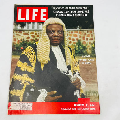 January 18, 1960 LIFE Magazine Ghana's Leap from Stone Age to New Nationhood TA8