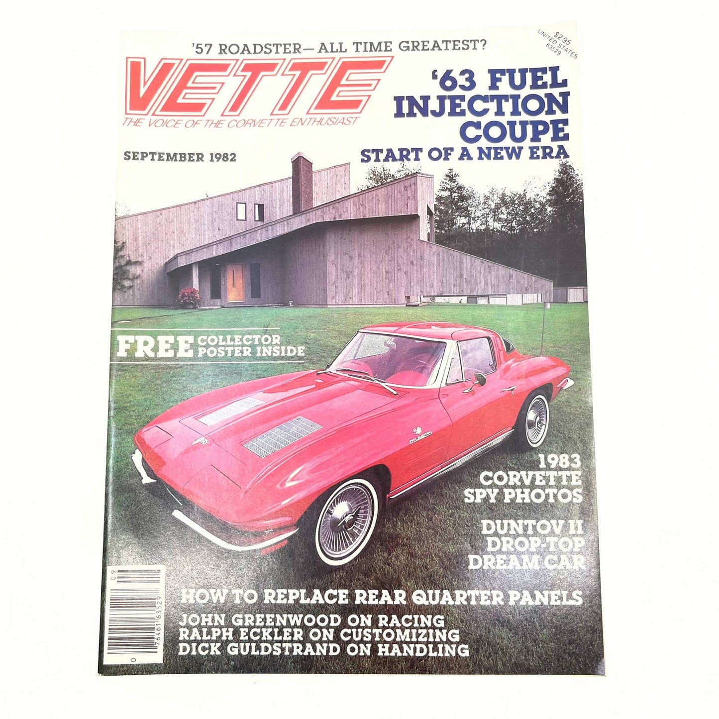 1982 Sept - VETTE Magazine Corvette 1957 CORVETTE ROADSTER TG1