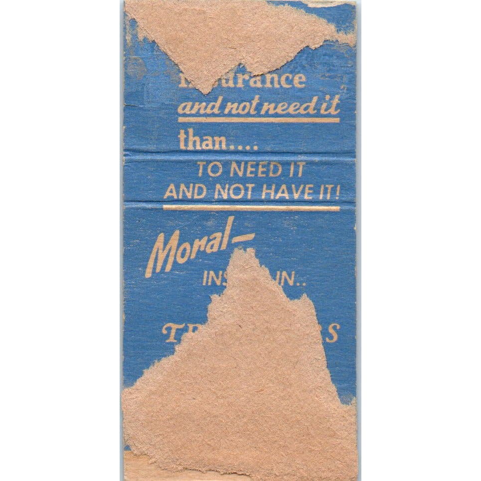 Don S. Lawrence Agency Kansas City MO Advertising Matchbook Cover SA9-M1