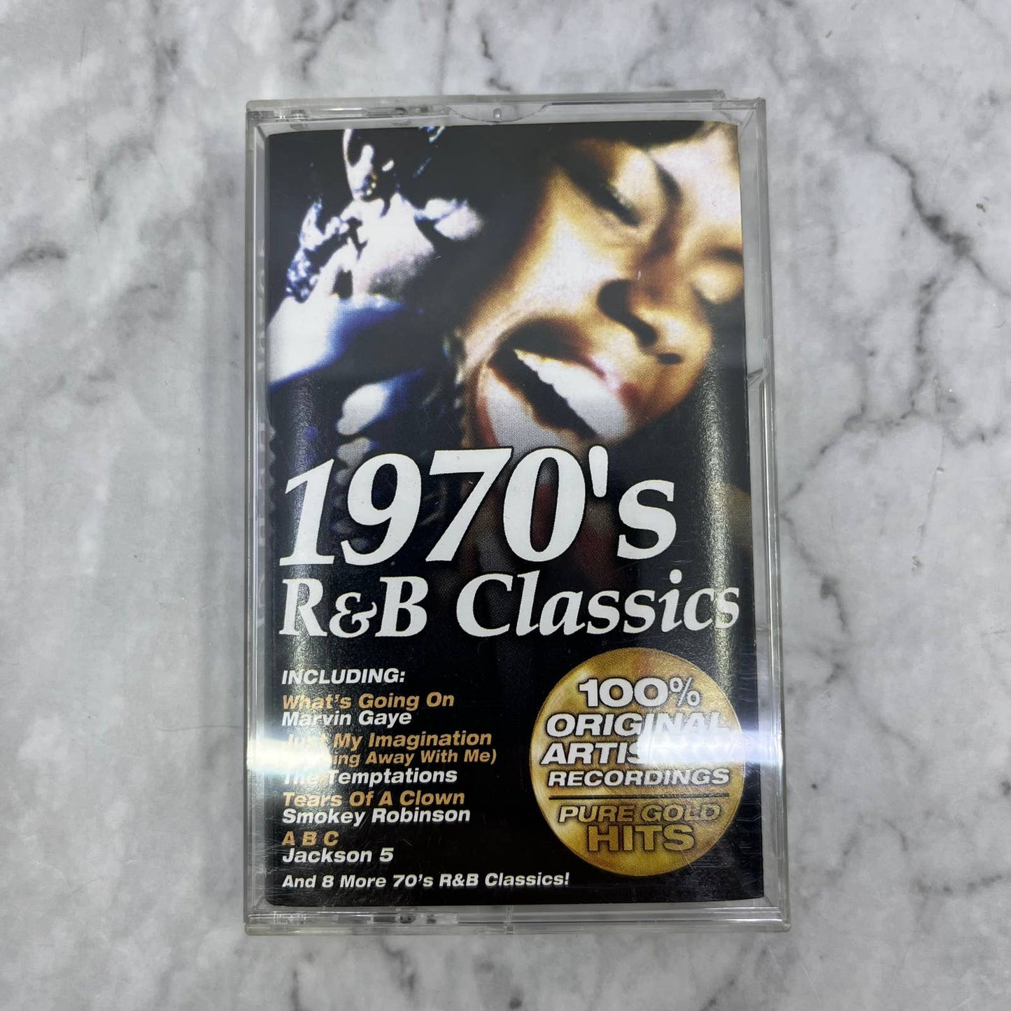 Vintage 1970's R&B Classics Pure Gold Hits Cassette Tape TJ2-6