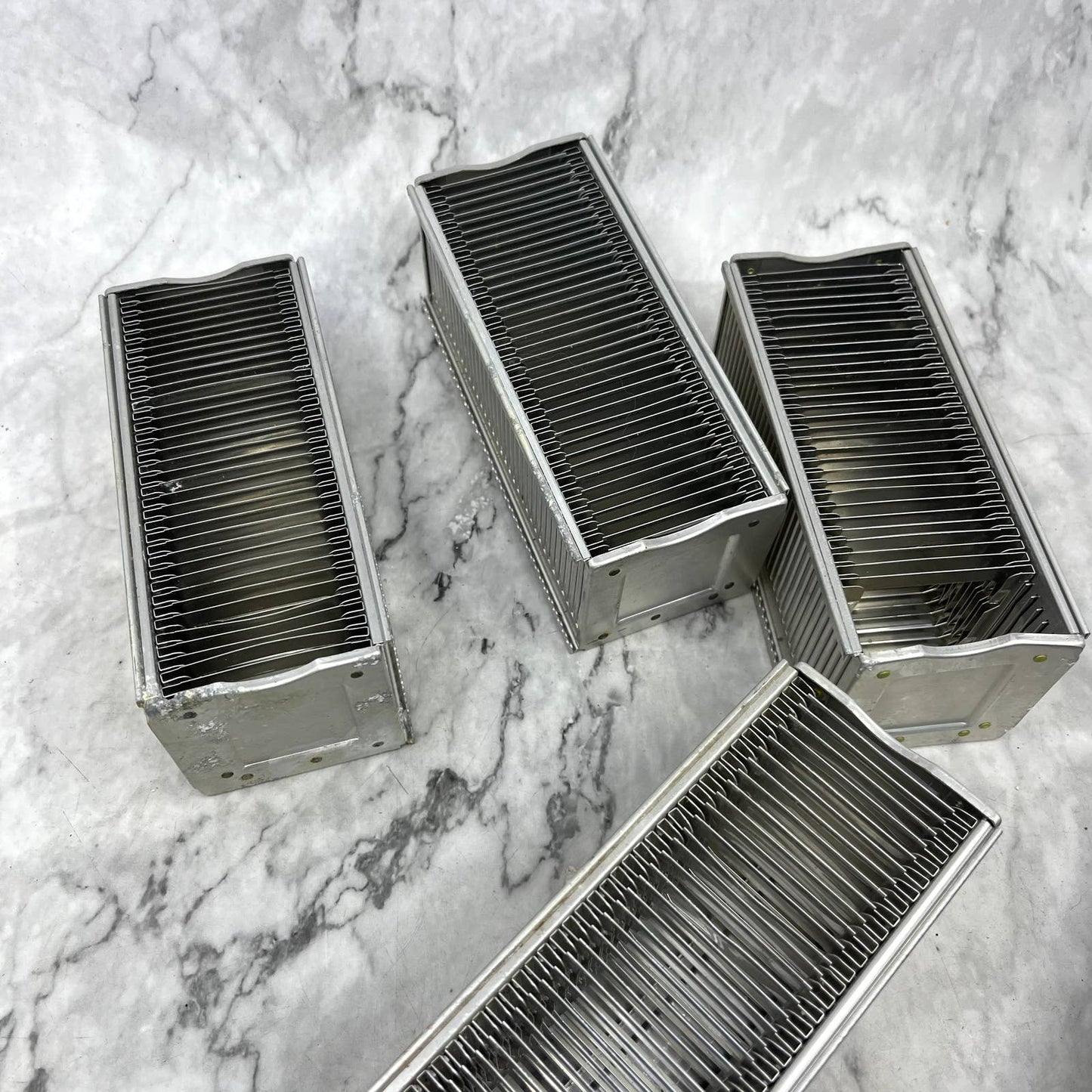 Huge Lot of AIREQUIPT Metal Slide Tray Magazines 36 2"x2" Slides Lot of 18