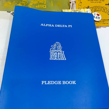 1980s Huge Lot of Alpha Delta Pi Southwestern University Sorority Memorabilia