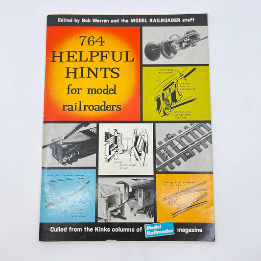 1965 - 764 Helpful Hints for Model Railroaders by Bob Warren TF8