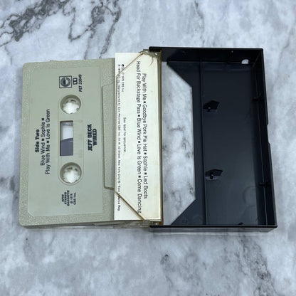 JEFF BECK WIRED 1976 Classic Rock Rare Cassette Tape￼ TC7-44