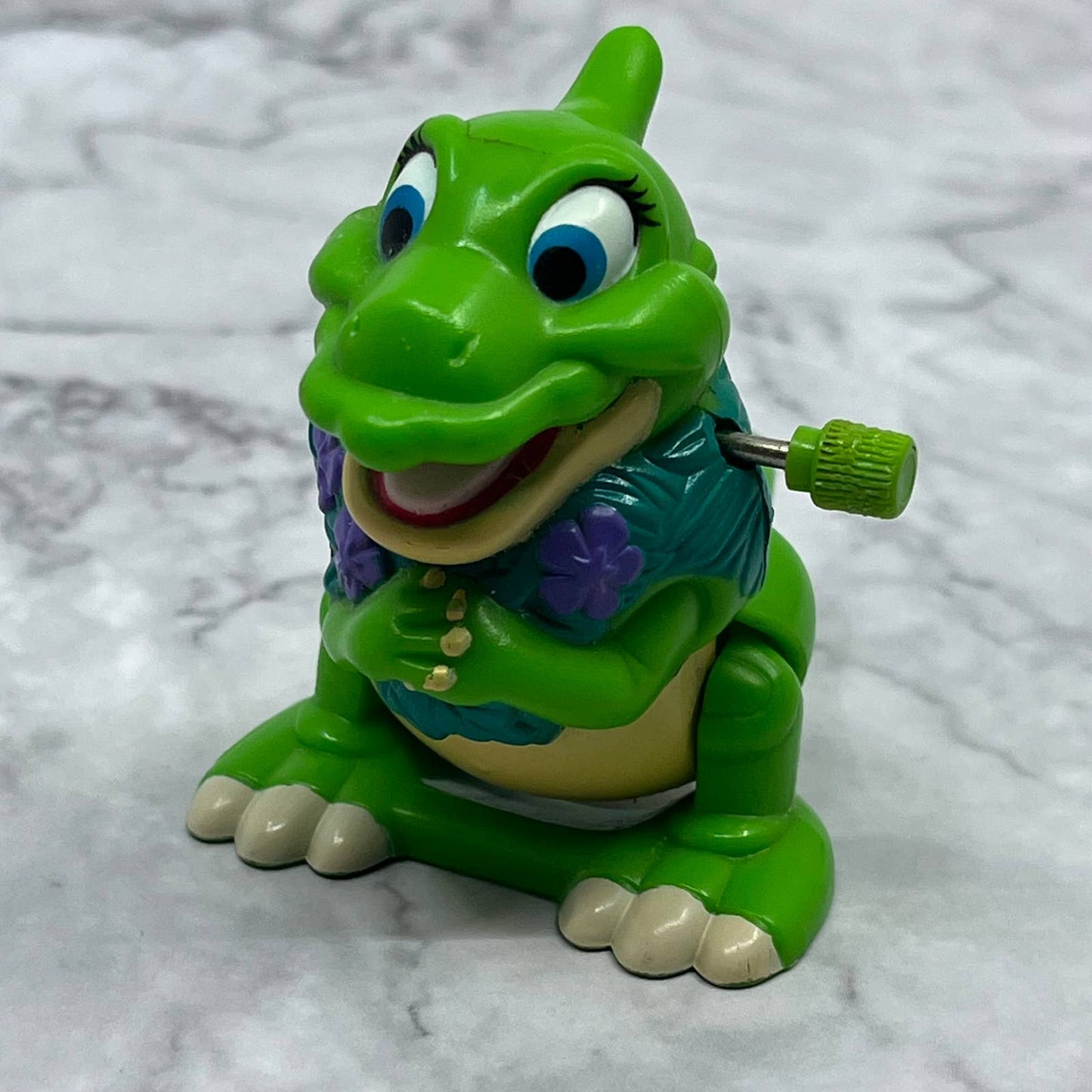 Vintage 1997 Land Before Time Ducky Wind Up Flip Burger King Kids Club Toy TE2