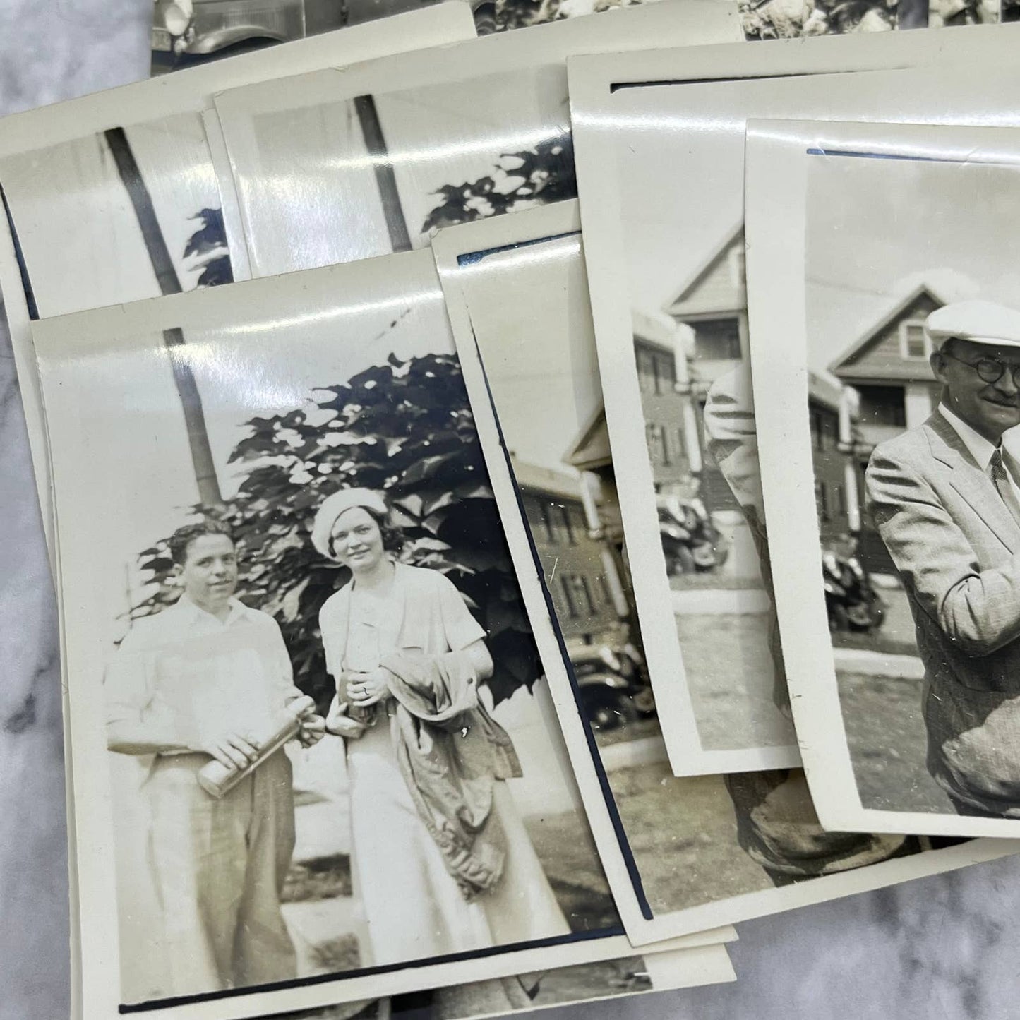 1932 Collection of Photos NJ & CT Trip Herbert Roehler Miriam Sarles TJ9-PG6