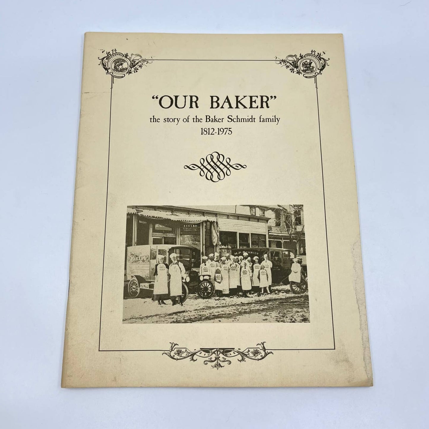 1975 “Our Baker” The Story of the Baker Schmidt Family Menominee MI TC6