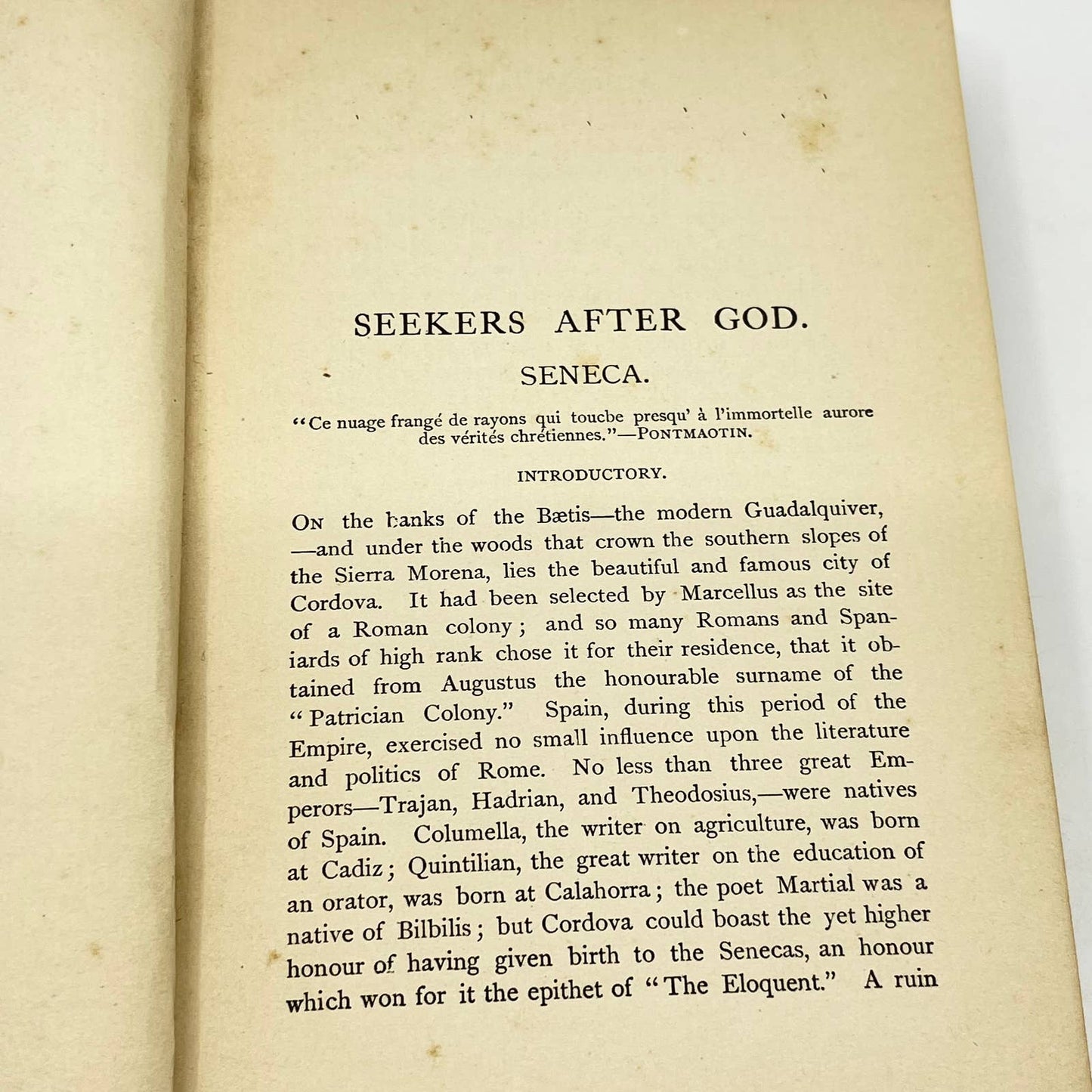 1870s Seekers After God F.W. Farrar - John Lovell Company HC TF9