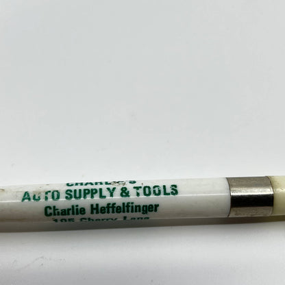 VTG Advertising Pen Charlie’s Auto Supply & Tools Heffelfinger Dillsburg PA SC3