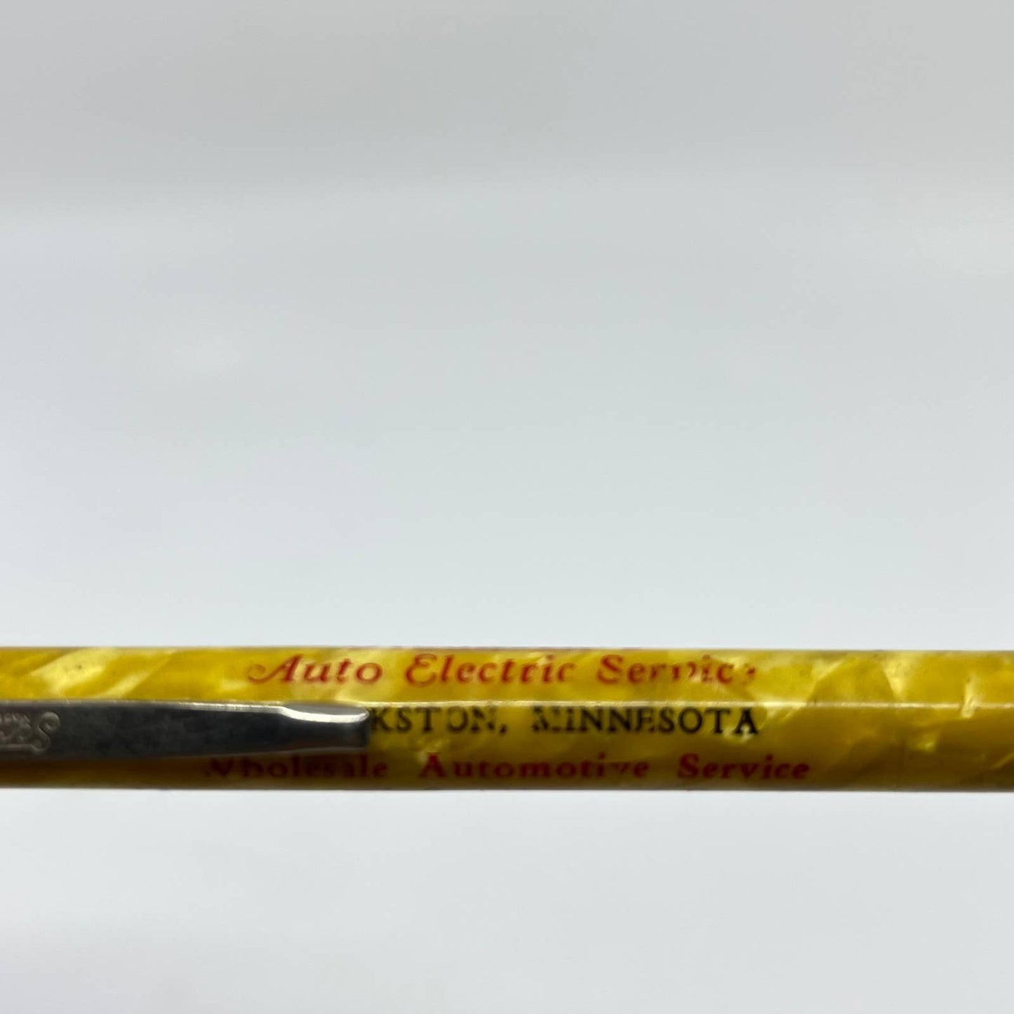 Vtg Celluloid Mechanical Pencil Hodeen’s Auto Electric Service Crookston MN SC3