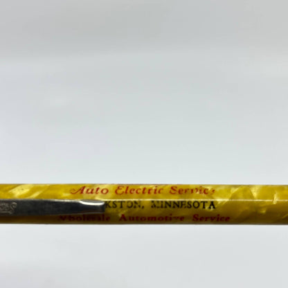 Vtg Celluloid Mechanical Pencil Hodeen’s Auto Electric Service Crookston MN SC3