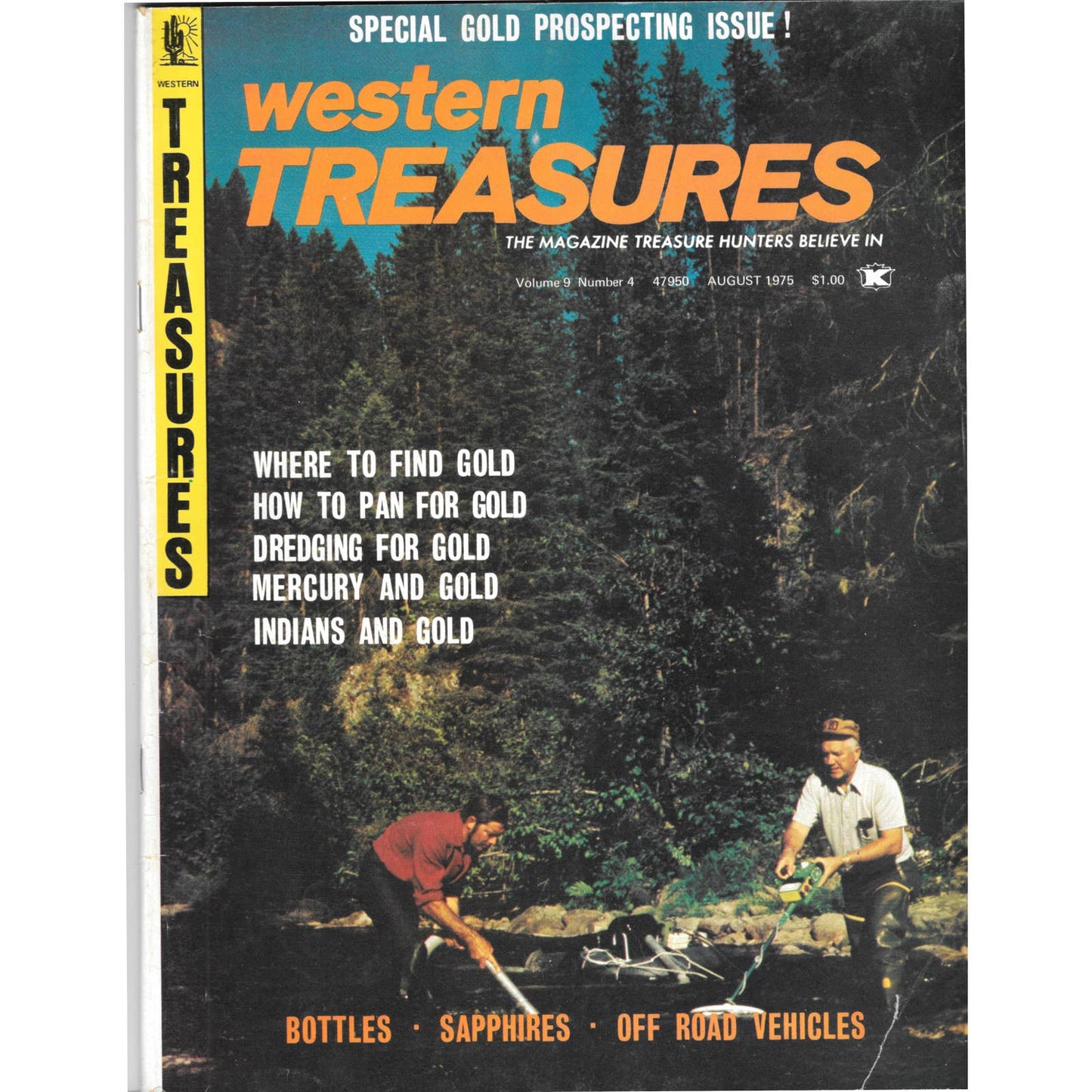 Western Treasures and Eastern Treasures Magazine Metal Detecting Aug 1975 M3