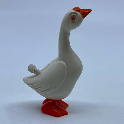 Tomy White Google Eye Goose Pocket Pet 1977 Wind Up Toy WORKS TD2