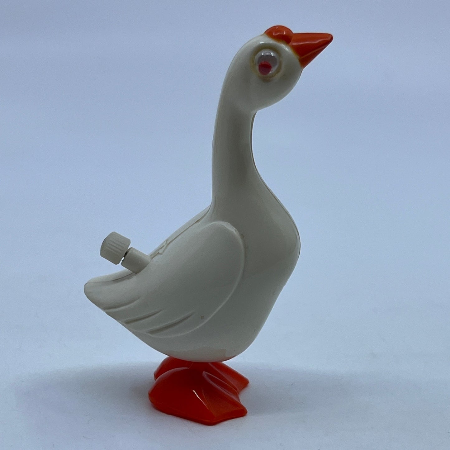 Tomy White Google Eye Goose Pocket Pet 1977 Wind Up Toy WORKS TH9