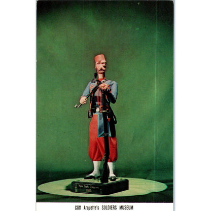 Cliff Arquette Soldiers Museum Gettysburg PA Original Postcard TK1-P14