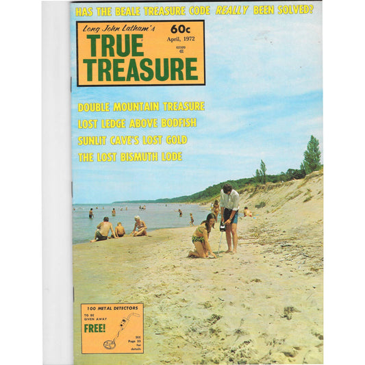Long John Latham's Treasure Magazine - Gold Mining Metal Detecting April 1972 M5