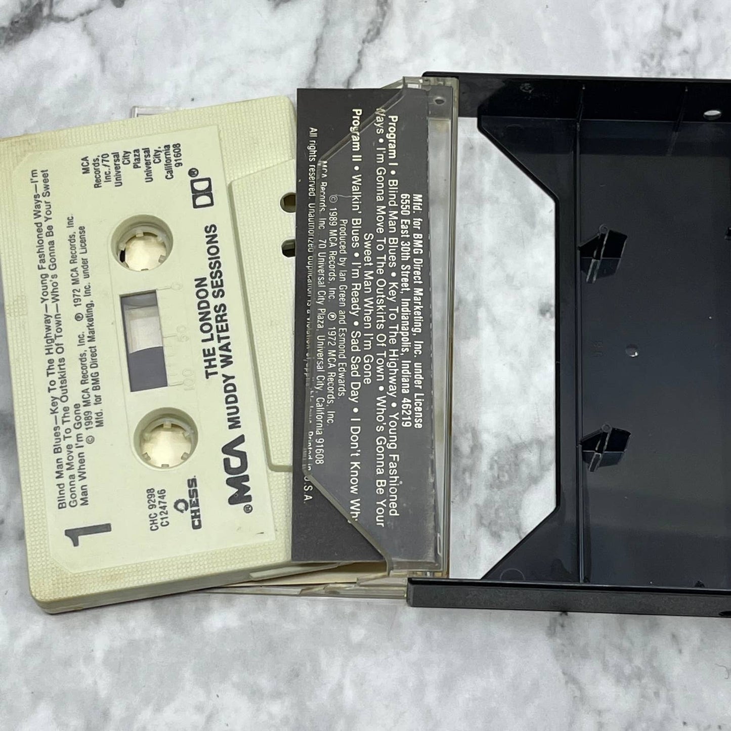 The London Muddy Waters Sessions - 1979 MCA Cassette Tape TJ5-72
