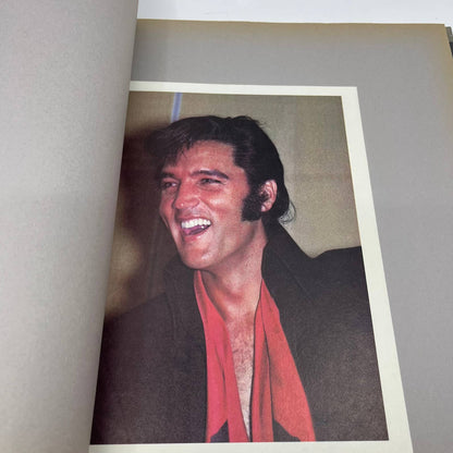 1970s Elvis Scrapbook Album Handmade Clippings & Photos TI6