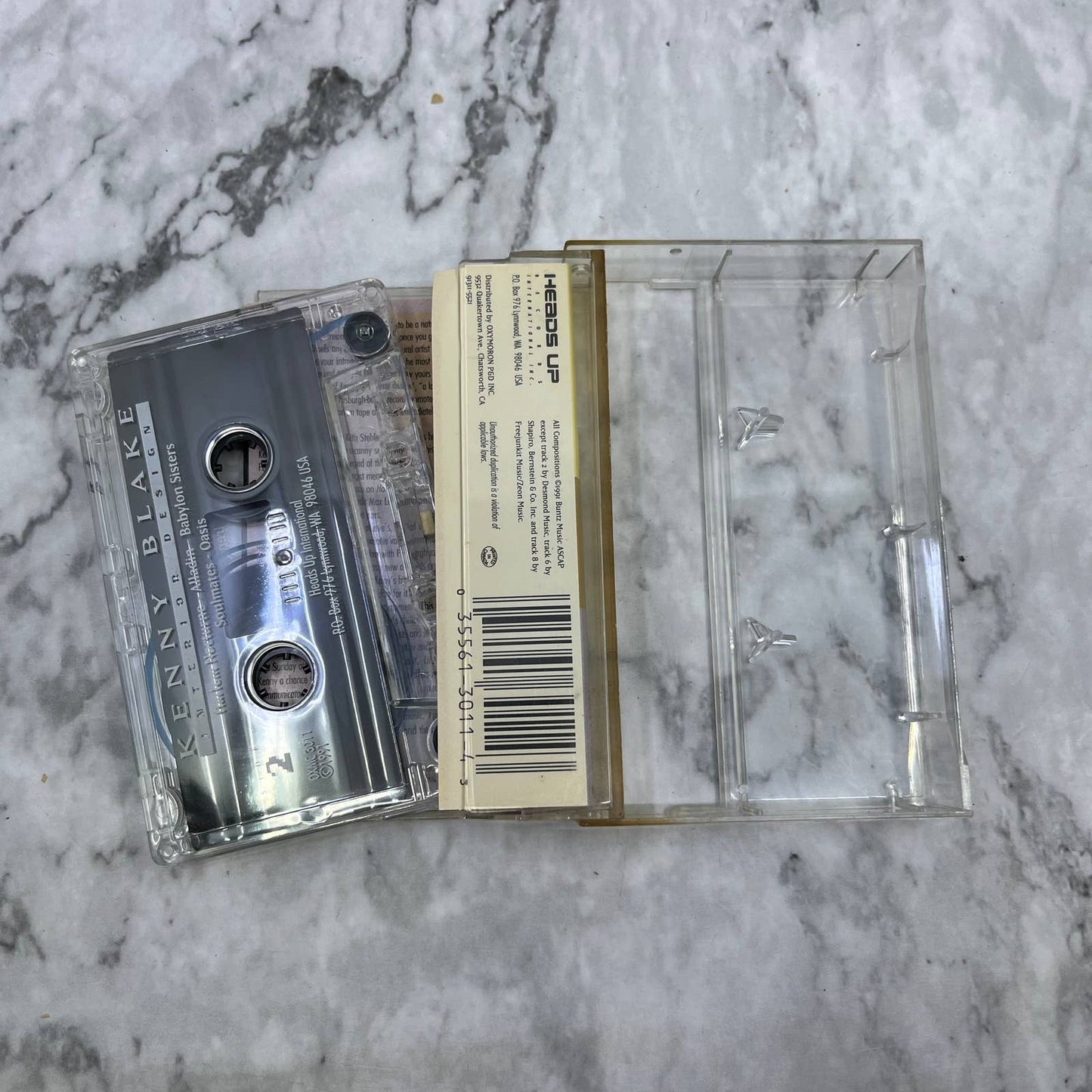 Kenny Blake - Interior Design Cassette Tape TJ4-27