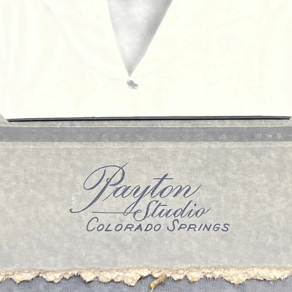 c1900 Victorian Nurse in Bonnet Coif Photo Payton Studio Colorado Springs H4-6