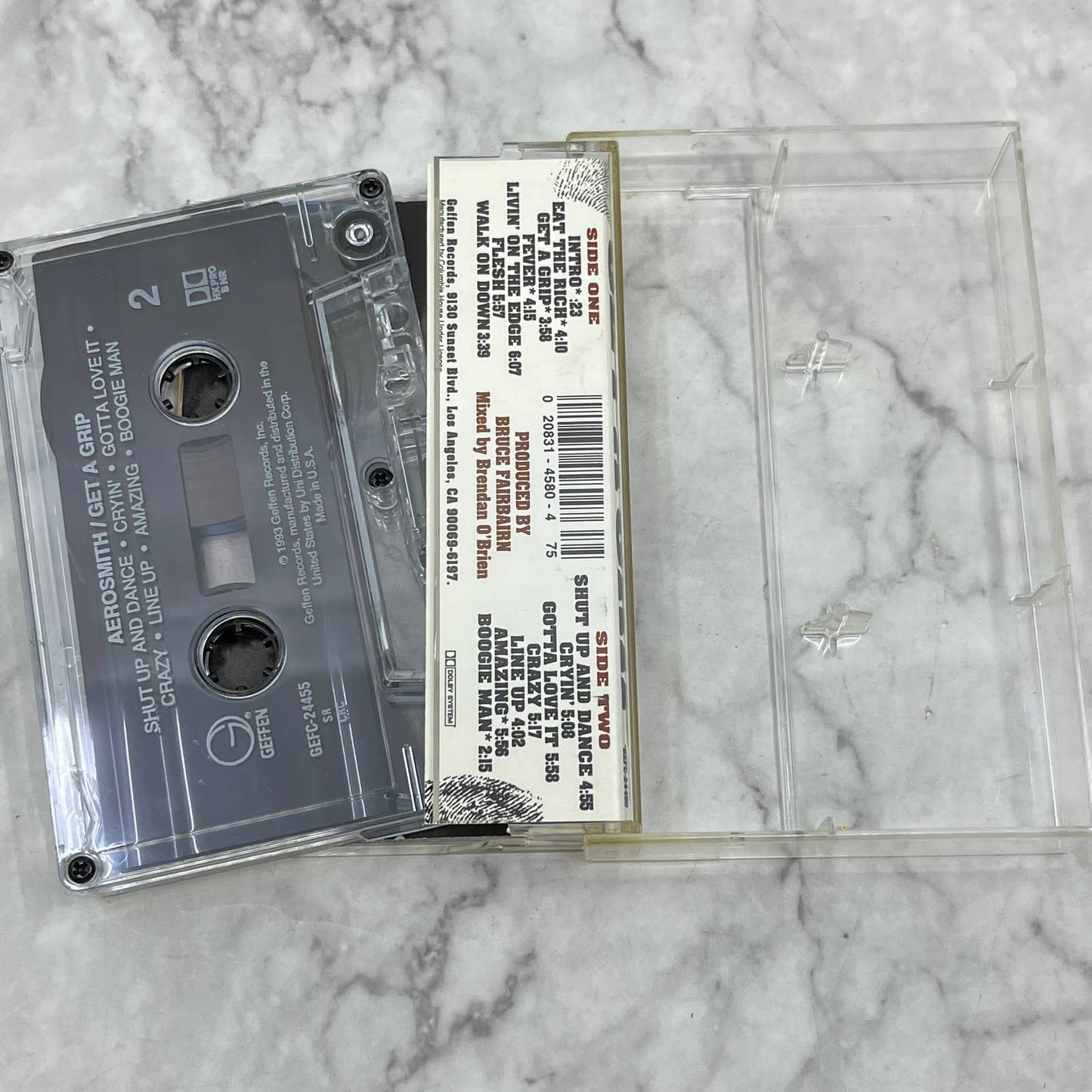 Vintage Aerosmith - Get A Grip - Cassette Tape TB7-18