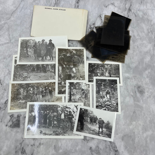 1930s Collection Photos & Negatives Morten MacDonald Qvisgaard Camping P4-10
