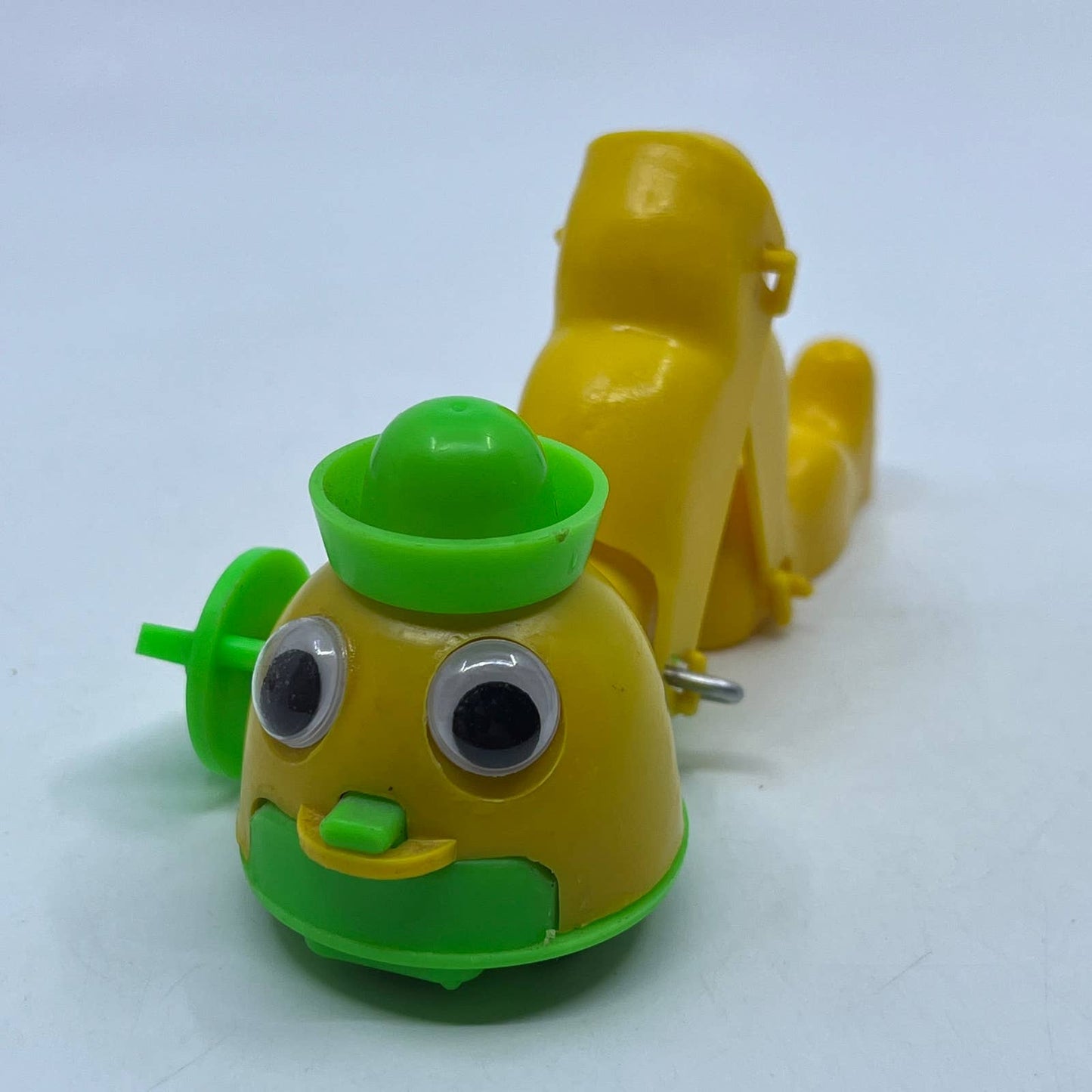 1970s Vintage Wind Up Caterpillar Inch Worm YONE Hong Kong WORKS TD2