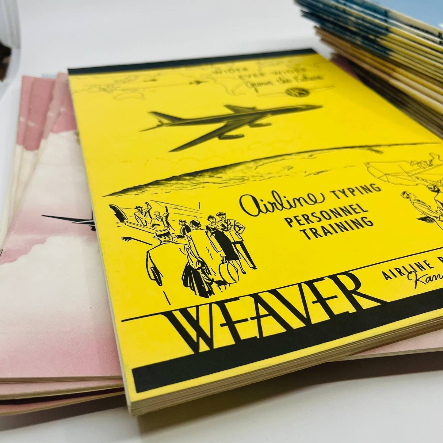 1967 Weaver Airlines Personnel School Complete Training Material Set