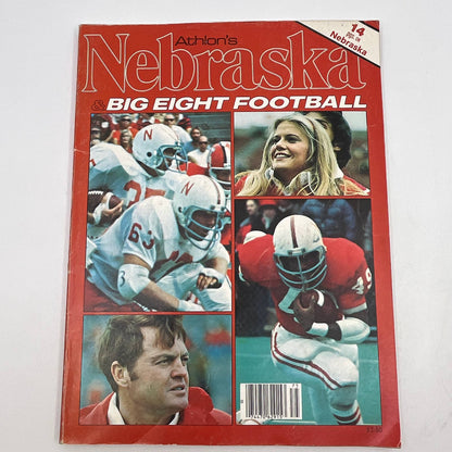 1977 Athlon’s Nebraska Cornhuskers & Big 8 Football Preview Magazine TH3